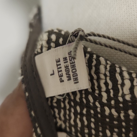 Eva Mendez Brown Jacquard Fit & Flare Dress - Picture 5 of 5